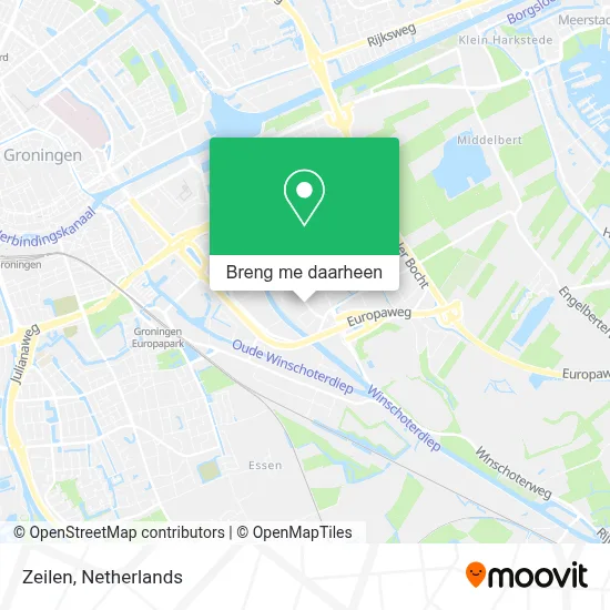 Zeilen kaart
