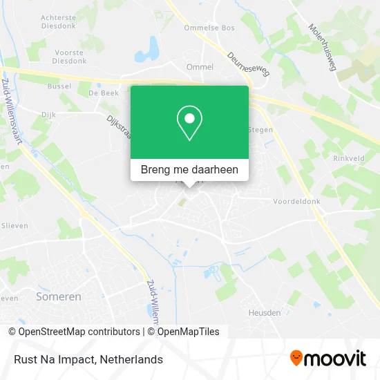 Rust Na Impact kaart