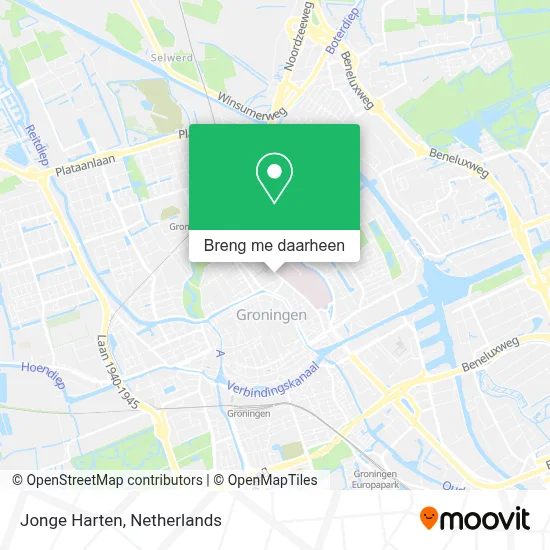 Jonge Harten kaart