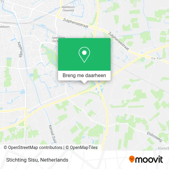Stichting Sisu kaart