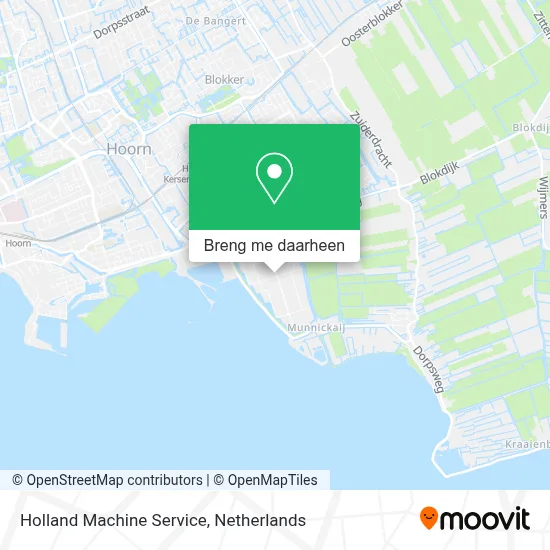 Holland Machine Service kaart