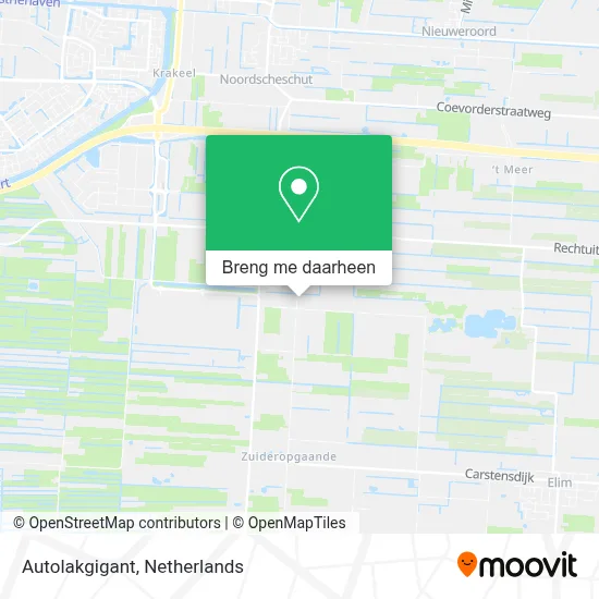 Autolakgigant kaart