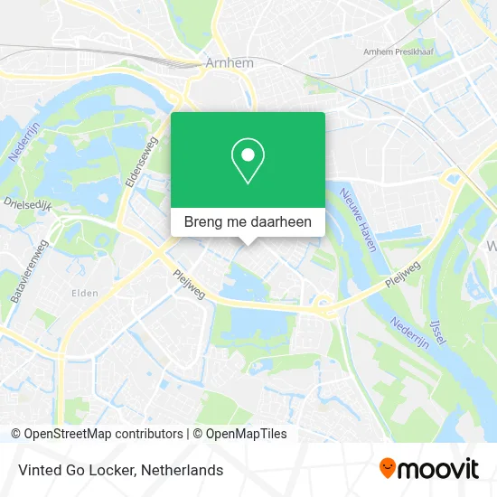 Vinted Go Locker kaart