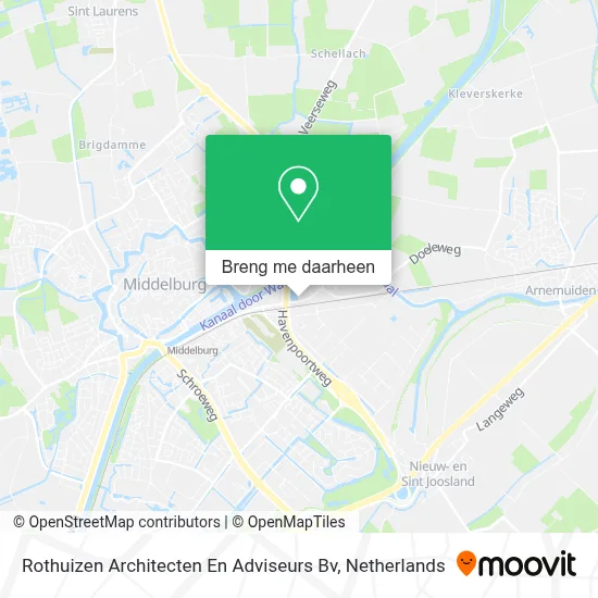 Rothuizen Architecten En Adviseurs Bv kaart