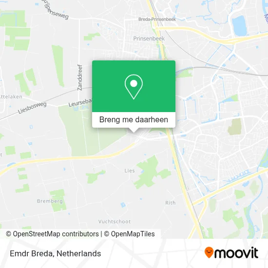 Emdr Breda kaart