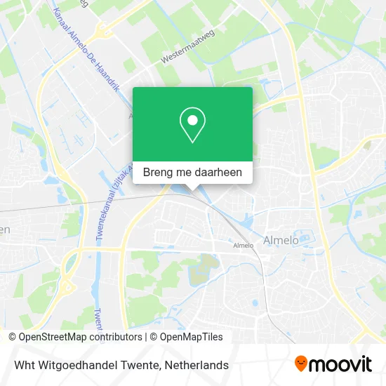 Wht  Witgoedhandel Twente kaart