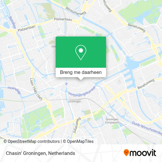 Chasin' Groningen kaart