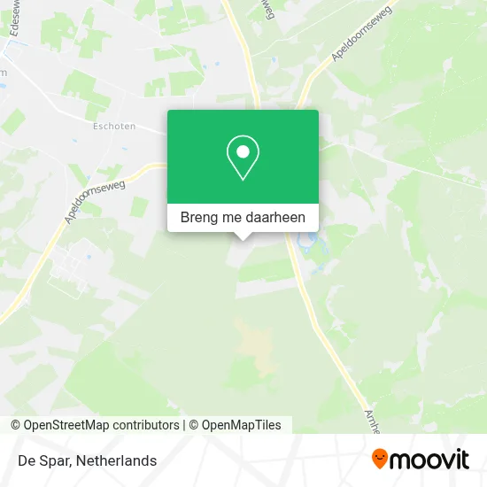 De Spar kaart