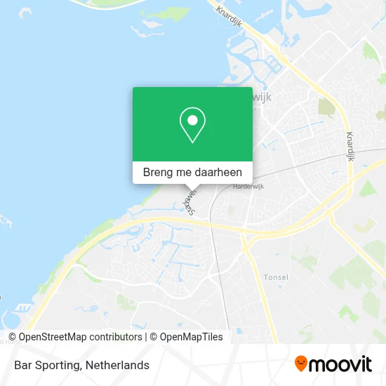 Bar Sporting kaart