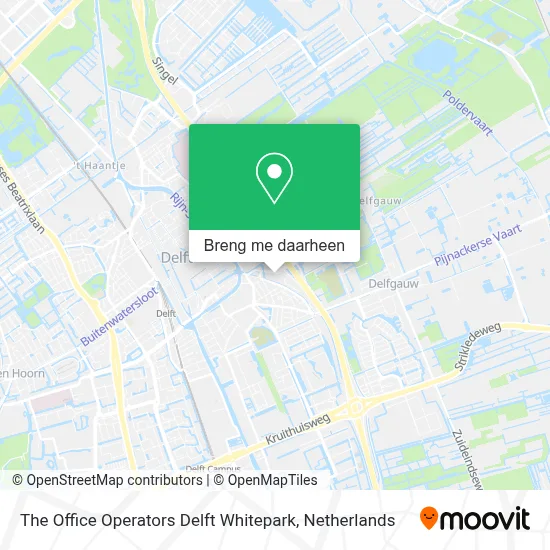 The Office Operators Delft Whitepark kaart