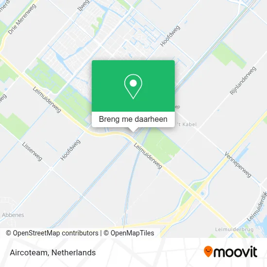 Aircoteam kaart
