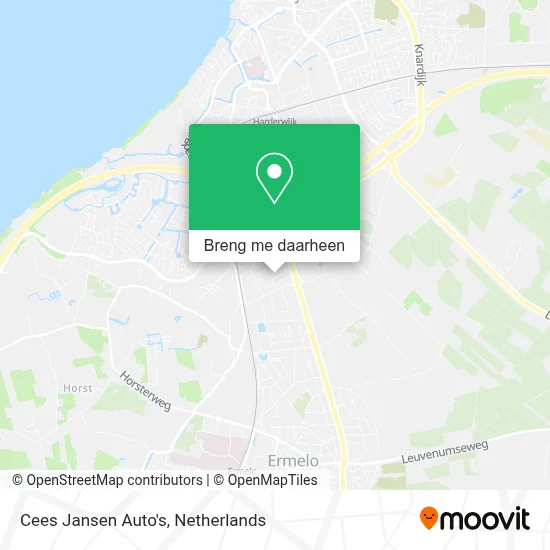 Cees Jansen Auto's kaart