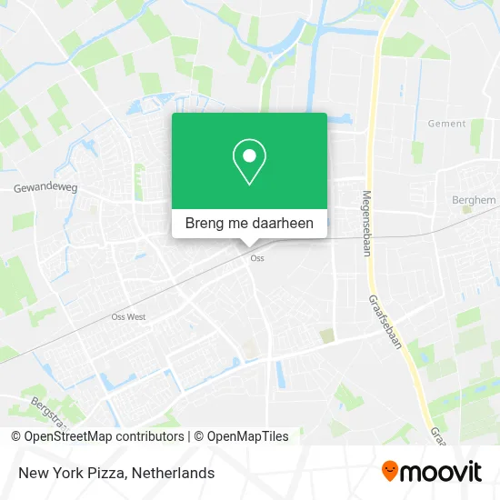 New York Pizza kaart