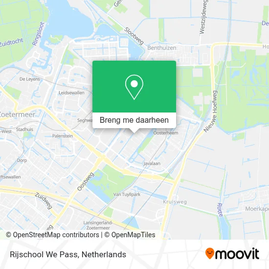 Rijschool We Pass kaart