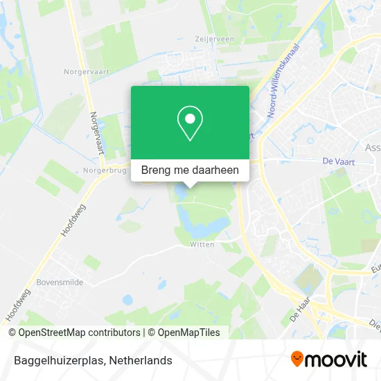 Baggelhuizerplas kaart