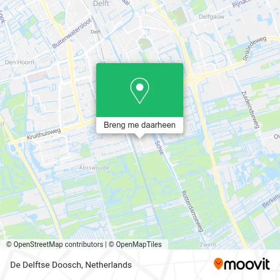 De Delftse Doosch kaart