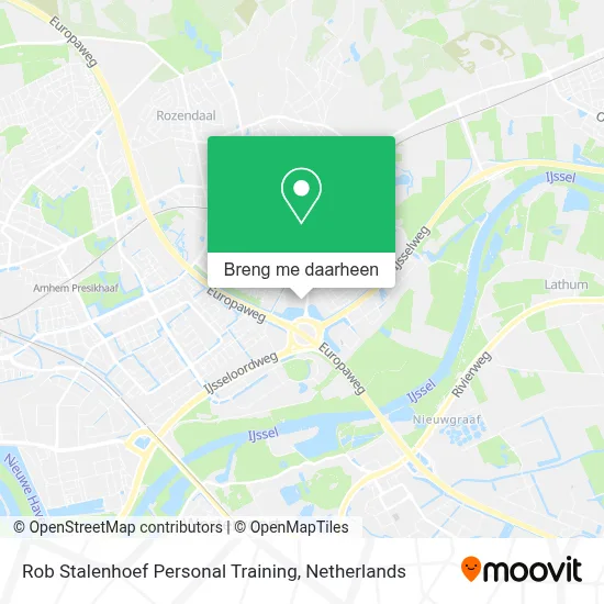 Rob Stalenhoef Personal Training kaart