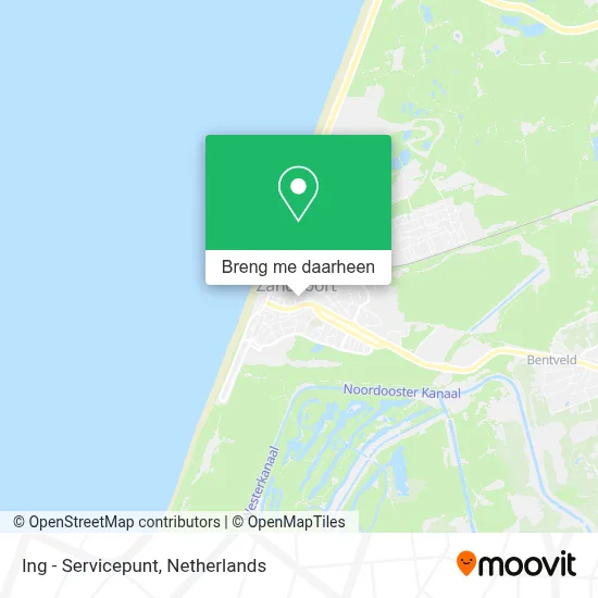 Ing - Servicepunt kaart