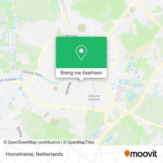 Hometrainer kaart