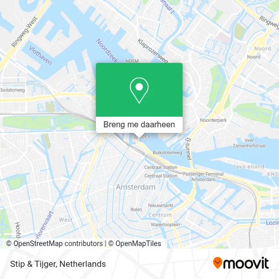 Stip & Tijger kaart