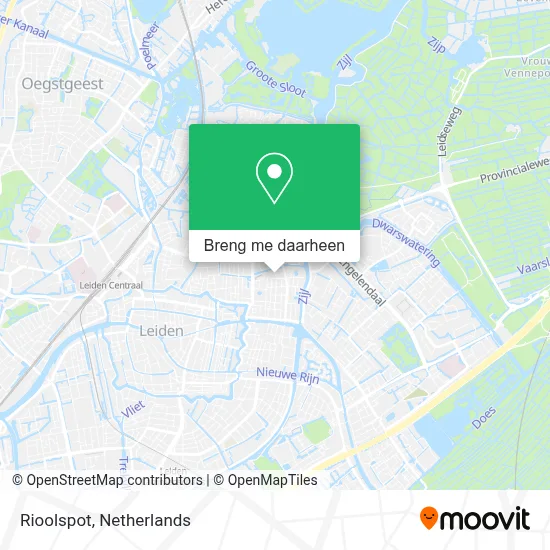 Rioolspot kaart