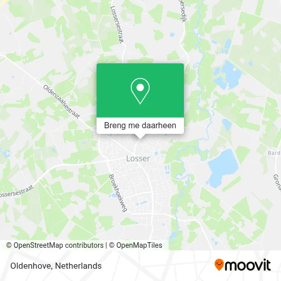 Oldenhove kaart