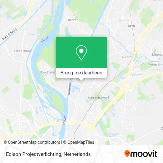 Edison Projectverlichting kaart