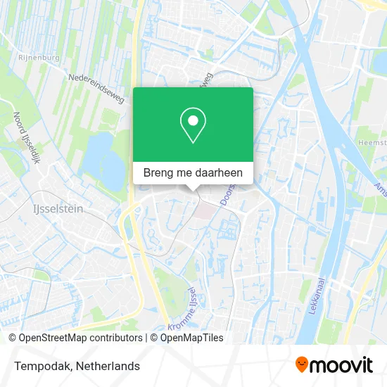 Tempodak kaart