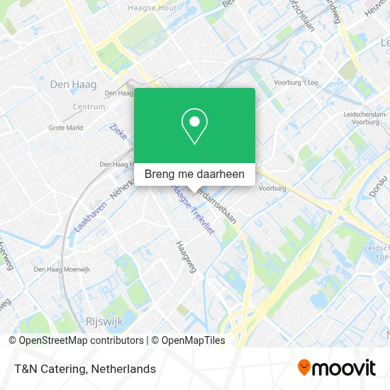 T&N Catering kaart