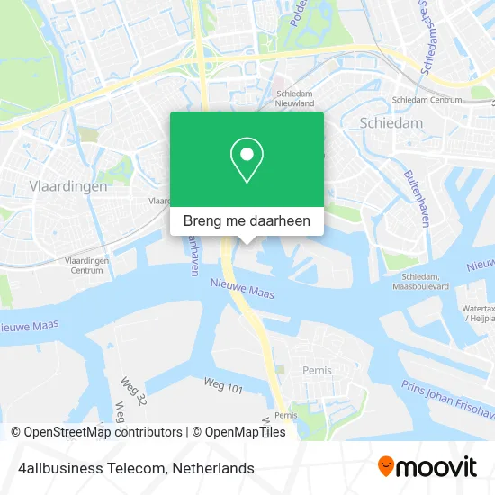 4allbusiness Telecom kaart