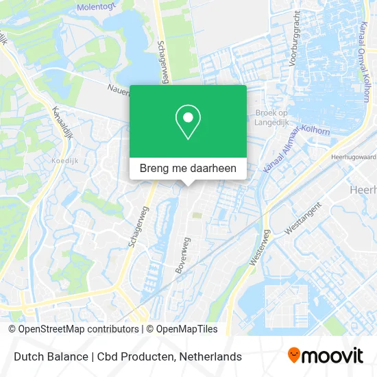 Dutch Balance | Cbd Producten kaart