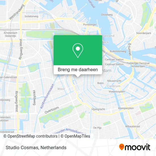 Studio Cosmas kaart