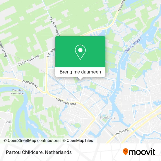 Partou Childcare kaart