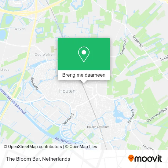 The Bloom Bar kaart
