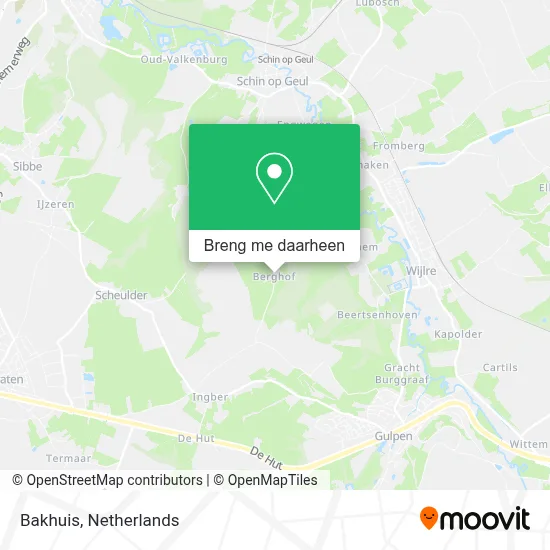 Bakhuis kaart