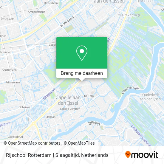Rijschool Rotterdam | Slaagaltijd kaart