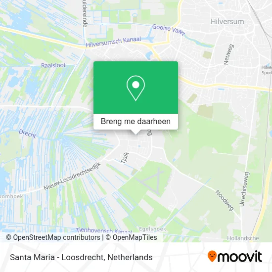 Santa Maria - Loosdrecht kaart