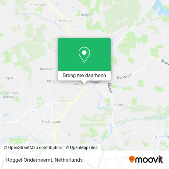 Roggel Onderneemt kaart