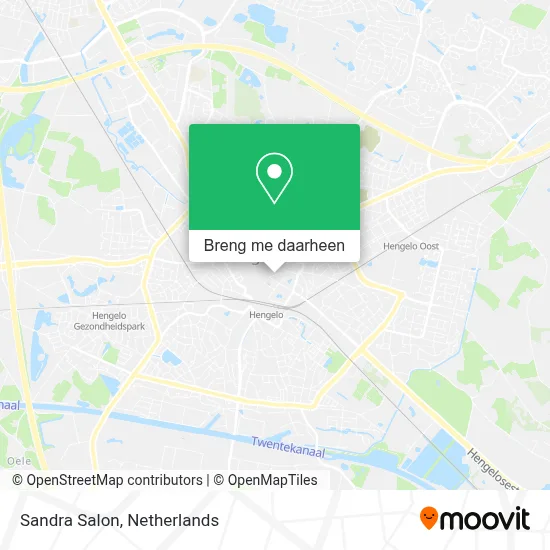 Sandra Salon kaart