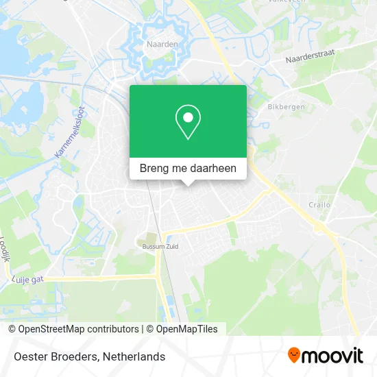 Oester Broeders kaart