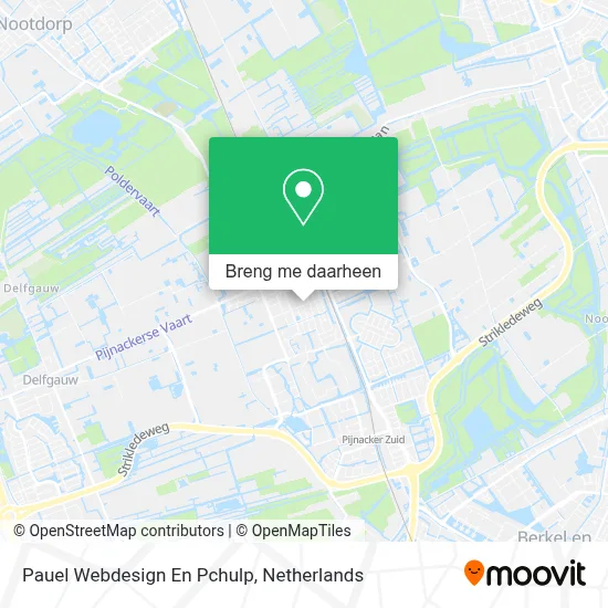 Pauel Webdesign En Pchulp kaart
