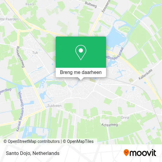 Santo Dojo kaart