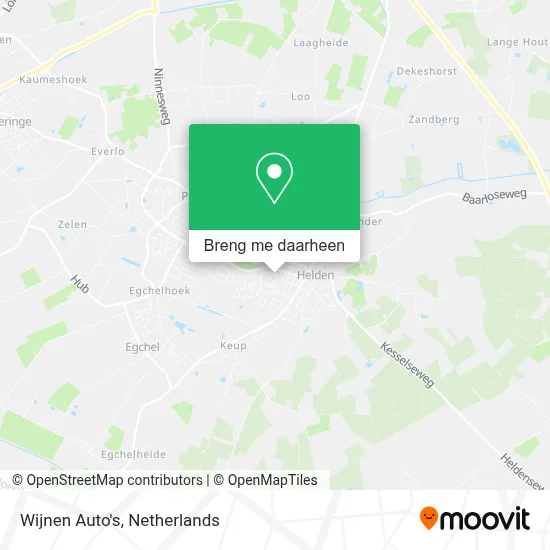Wijnen Auto's kaart