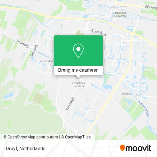Druyf kaart