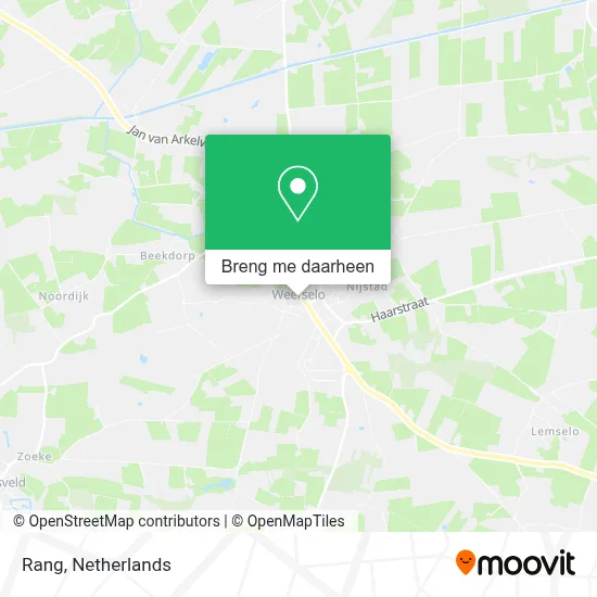 Rang kaart