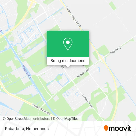Rabarbera kaart