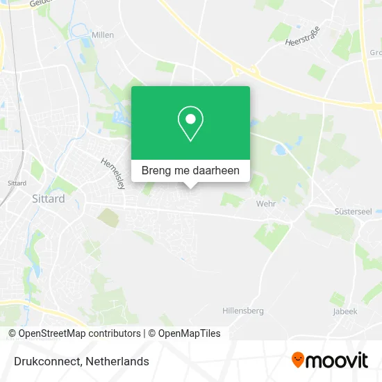 Drukconnect kaart