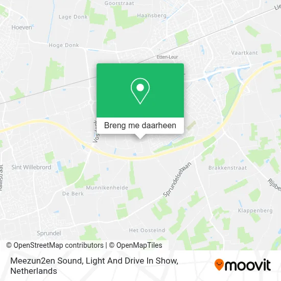 Meezun2en Sound, Light And Drive In Show kaart