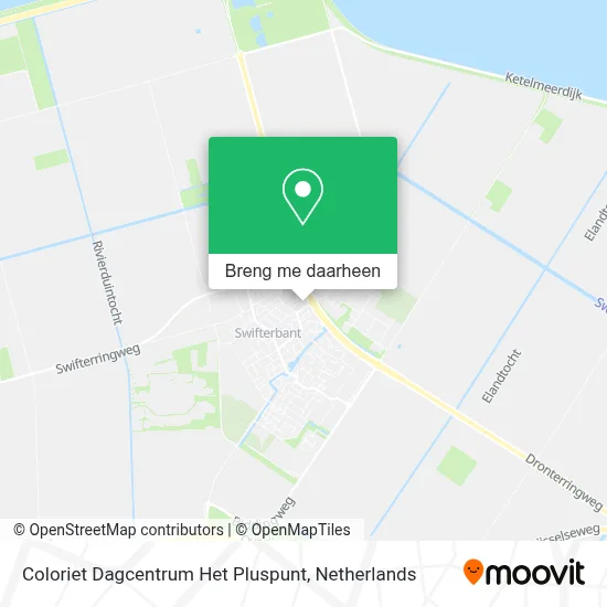 Coloriet Dagcentrum Het Pluspunt kaart