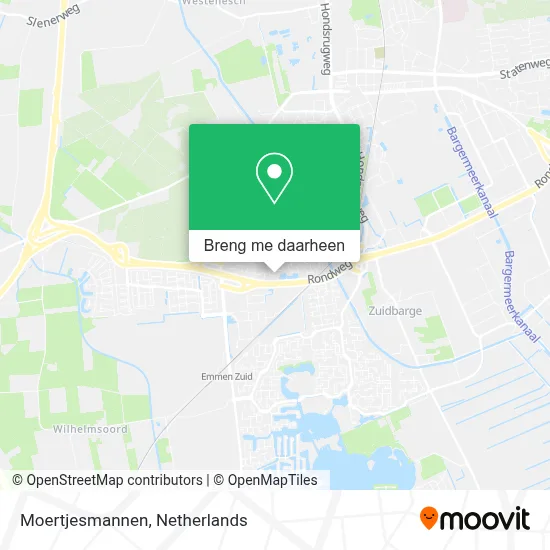 Moertjesmannen kaart